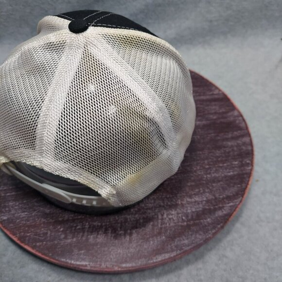 Sierra Nevada Optimum Trucker Hat Black & White Mesh Adjustable Back - Picture 6 of 11